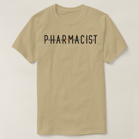 T-shirt Pharmacien unique (Design devant)