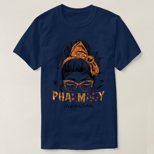 T-shirt Pharmacist Halloween Pharmacy Tech (Design devant)