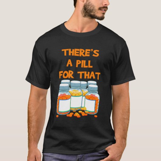 T-shirt Pharmacist Pills Technician Pharmacy Student (Devant)