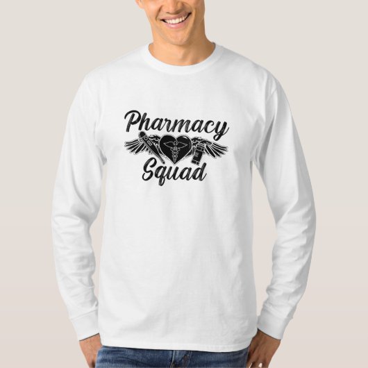 T-shirt Pharmacist Technician Medicine Tech Équipe de phar (Devant)