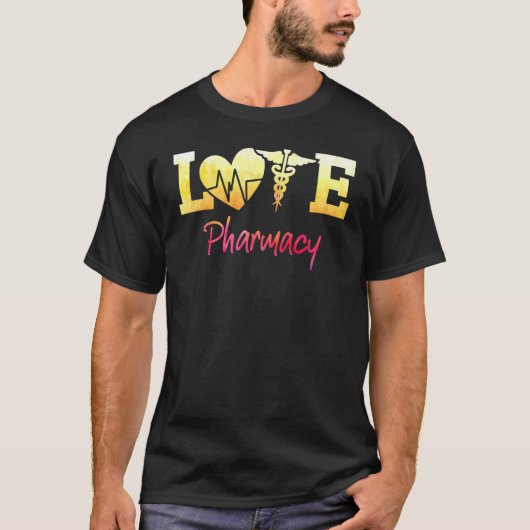 T-shirt Pharmacy Love Pharmacy Tech (Devant)