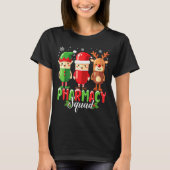 T-shirt Pharmacy Squad Christmas Costume Funny Lls Pharmac (Devant)