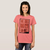 T-shirt Phase de lune Galileo 1616 (Devant entier)