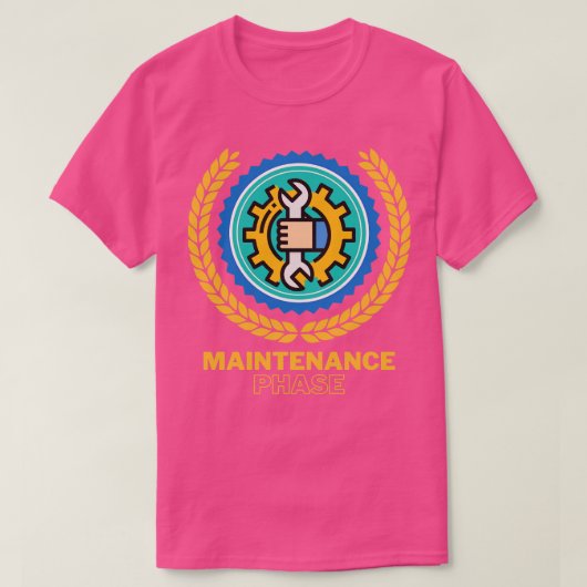 T-shirt Phase de maintenance 5 (Design devant)