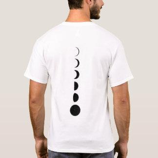 T-Shirt Phase Lunaire Minimaliste