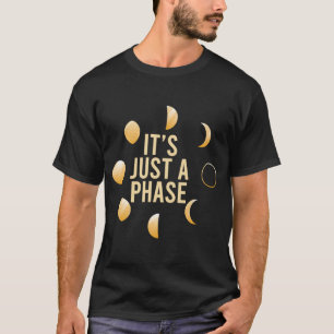 T-shirt Phases de la lune Astronomie Astronome Spirituelle