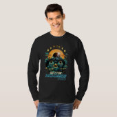 T-shirt Phases d'éclipse Éclipse totale de Soleil en cours (Devant entier)