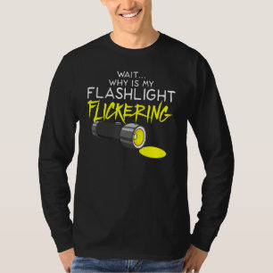 T-shirt Phasmophobie Flickering Flickering Flashlight Ghos