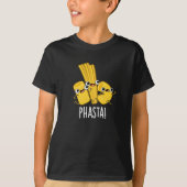 T-shirt Phasta Funny Pâte rapide Pun Dark BG (Devant)