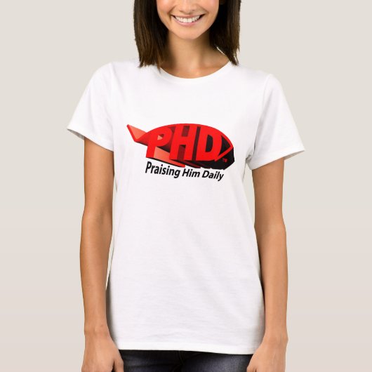T-shirt PHD 3D rouge (Devant)
