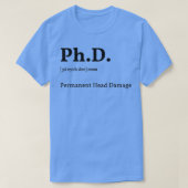T-shirt PhD Définition 6 (Design devant)