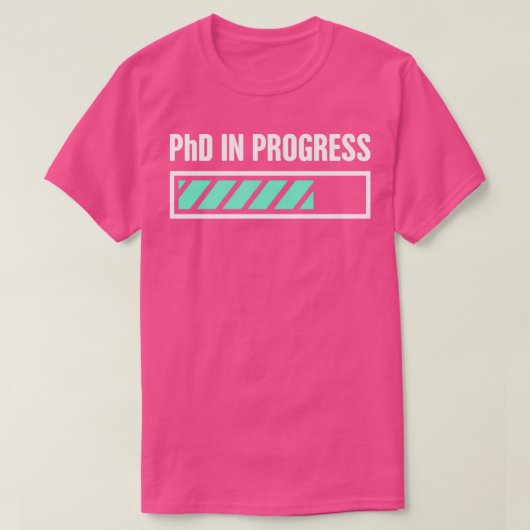 T-shirt PhD En Cours 52 (Design devant)