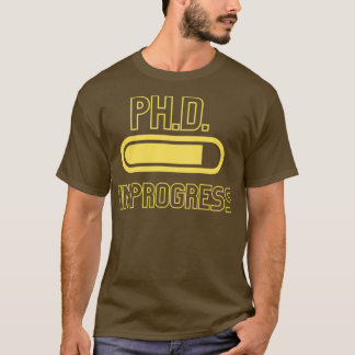 T-shirt PhD En Cours PhinisheD 4