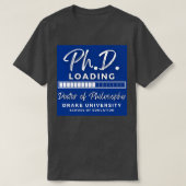 T-shirt PhD Loading D Uni (Design devant)