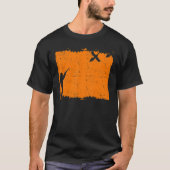 T-shirt Pheasant Bird Hunting Hunter Fourth Of July Usa Fl (Devant)