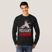 T-shirt Pheasant Hunter Pheasant Hunting Bird Hunt  3 (Devant entier)