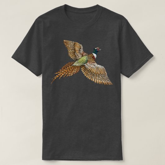 T-shirt Pheasant volant (Design devant)