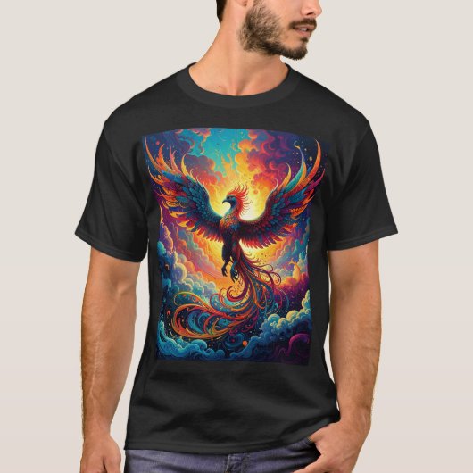 T-shirt Phénix du voile de l'aube (Devant)