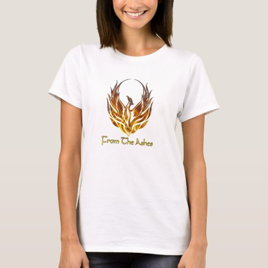 T-Shirt Phénix en Flammes (Devant)