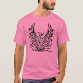 T-shirt phénix se levant des flammes (Devant)