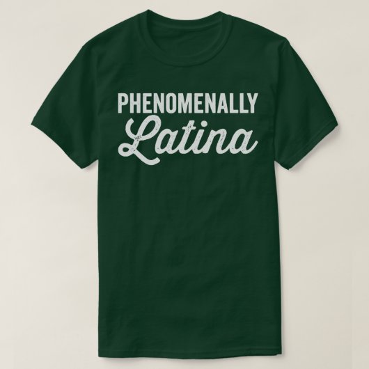 T-shirt Phénoménalement Latina Blanc (Design devant)