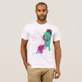 T-shirt Phénomène de vomissement (Devant entier)