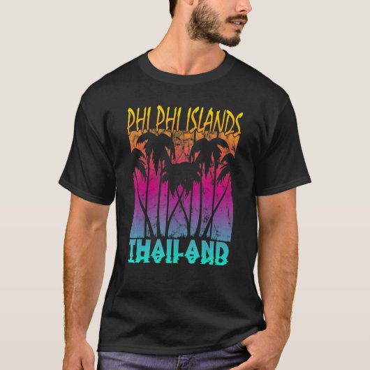 T-shirt Phi Phi Iles Thaïlande (Devant)