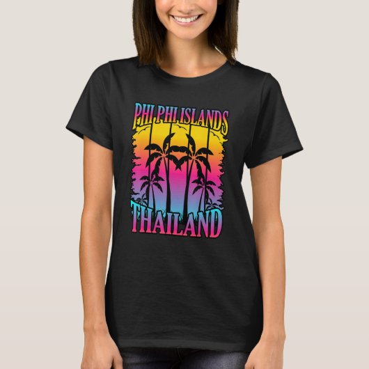 T-shirt Phi Phi Iles Thaïlande (Devant)