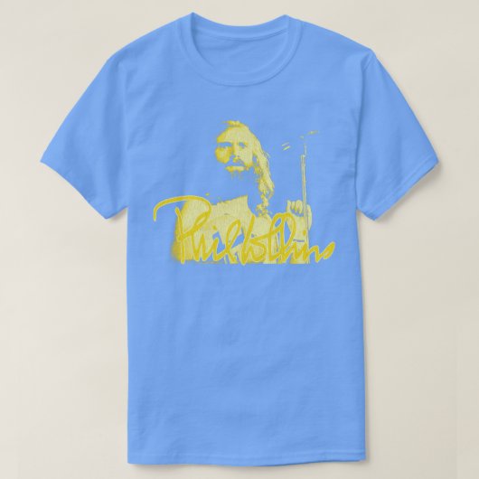 T-shirt Phil Collins Chantant Ventilateur Art Jaune (Design devant)