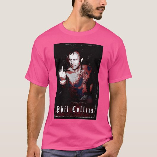 T-shirt Phil Collins - Genesis Band Virtues (Devant)