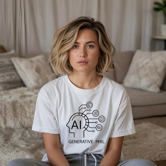 T-shirt Phil génératif