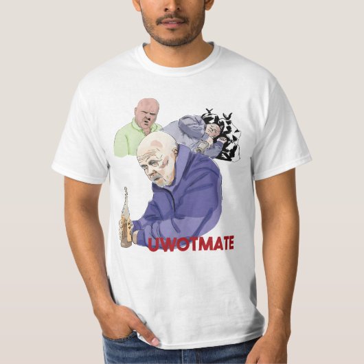 T-shirt Phil Mitchell Eastender (Devant)