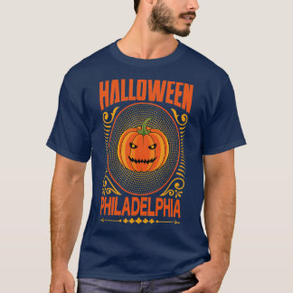 T-shirt Philadelphia Halloween Vintage