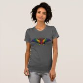 T-shirt Philadelphia Rainbow Pride Flag Swallowtail (Devant entier)