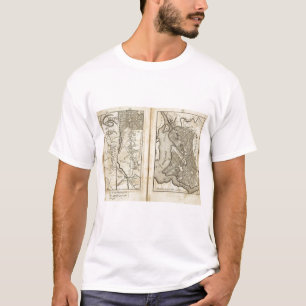 T-shirt Philadelphie à la carte de route de Washington 2