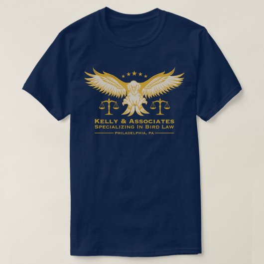 T-shirt Philadelphie Bird Law (Design devant)