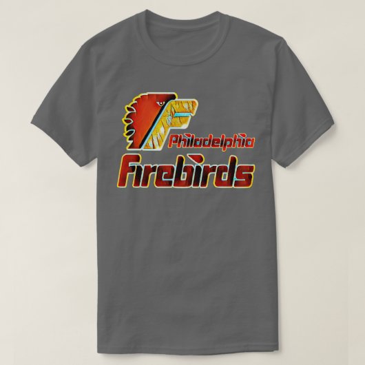 T-shirt Philadelphie Firebirds Hockey (Design devant)