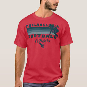 T-shirt Philadelphie Flly Eagles Voler Style désespéré