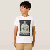 T-shirt Philadelphie | Institut Benjamin Franklin (Devant entier)