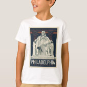 T-shirt Philadelphie | Institut Benjamin Franklin (Devant)