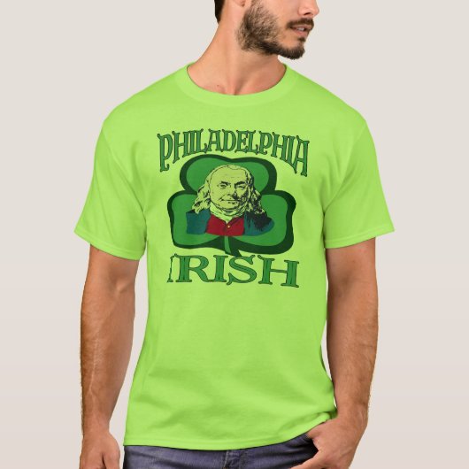 T-shirt Philadelphie irlandaise (Devant)