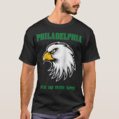 T-shirt Philadelphie : Les mauvaises choses arrivent à Phi (Devant)