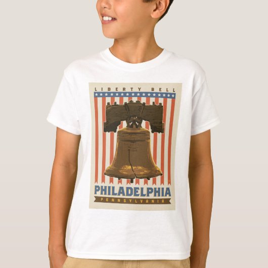 T-shirt Philadelphie | Liberty Bell (Devant)