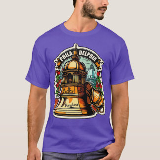 T-shirt Philadelphie Pennsylvanie Liberty Bell