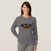 T-shirt Philadelphie Rainbow Pride Flag Swallowtail (Devant entier)