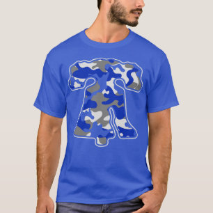 T-shirt Philadelphie rouge blanc et BLue Liberty Bell Camo