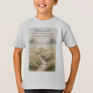 T-shirt Philippians 4:13 Christian Kid's Tee Shirt