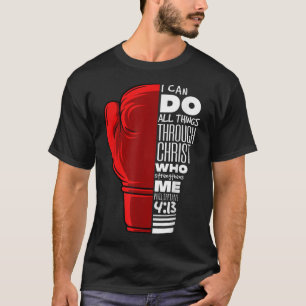 T-shirt Philippiens 413 Religious Boxing Funny Christian B