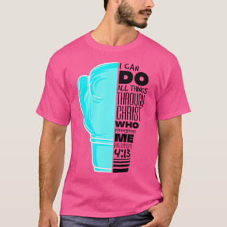 T-shirt Philippiens 413 Religious Boxing Funny Christian B