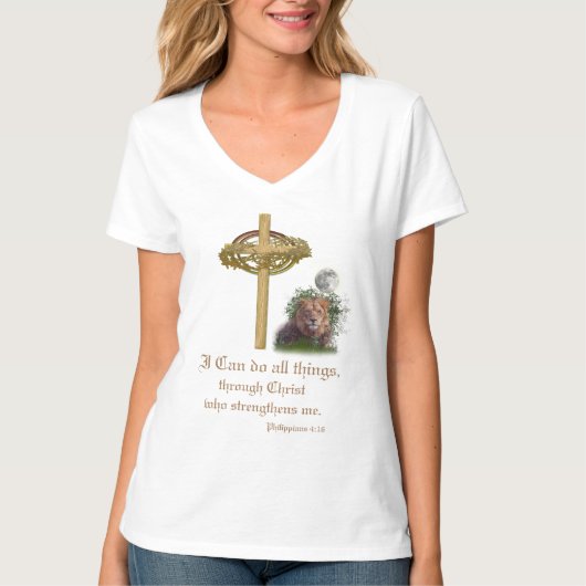 T-shirt Philippiens 4:16 (Devant)